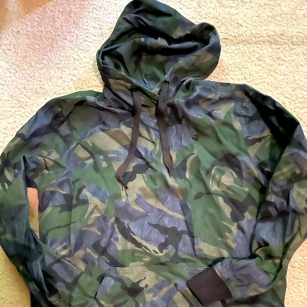 Pull over hooded jacket